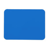Helder marineblauw (effen kleur) magneet (Horizontaal)