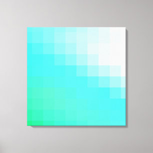 Helder minimalistisch ontwerp canvas afdruk