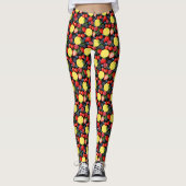 Helder & Moedige Fruit Leggings (Voorkant)