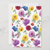 Helder & Mooi Bloemmotieven Sss Verjaardagsverrass Kaart (Achterkant)