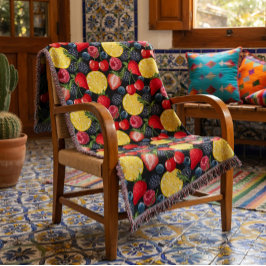 Helder & Mooi Fruit Worpdeken Deken