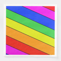 Helder mooie STREPEN in een regenboog