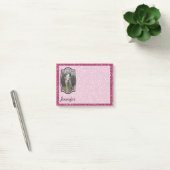 Helder N-mousserende lama in warmroze Post-it® Notes (Kantoor)