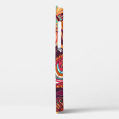 Helder naadloos patroon in paisleystijl. Kleurrijk Case-Mate iPhone Case (Achterkant / Links)