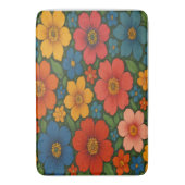 Helder Naadloos Wildflower Patroon Badmat (Voorkant Verticaal)