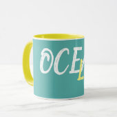 helder nautisch OCEAN LIFE | Mok (Voorkant links)