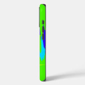 Helder Neon gekleurd patroon ontwerp Case-Mate iPhone Case (Achterkant / Links)