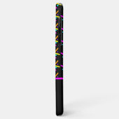 Helder Neon Laser Actie Fluorescent Case-Mate iPhone Case (Achterkant/links)