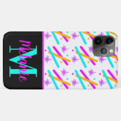 Helder Neon Laser Actie Fluorescerend Confetti Case-Mate iPhone Case (Achterkant (horizontaal))