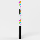 Helder Neon Laser Actie Fluorescerend Confetti Case-Mate iPhone Case (Achterkant/rechts)