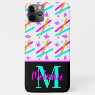 Helder Neon Laser Actie Fluorescerend Confetti Case-Mate iPhone Case