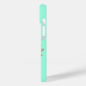 Helder neon met de afbeelding van een kabouter Case-Mate iPhone case (Achterkant / Links)