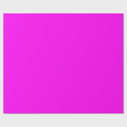 Helder Neon Roze Cadeaupapier (Vlak)