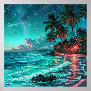 🌴 Helder Oceaan Palmboom Decoratie Cadeau Voor Th