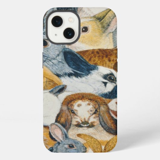 Helder ogen iPhone hoesje (Achterkant)