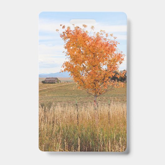 Helder oktober badge (Voorzijde)