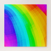 Helder ontwerp voor regenboog superhard legpuzzel (Horizontaal)