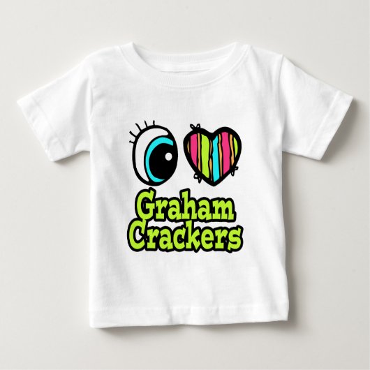 Helder oog Hart Ik hou van Graham Crackers (Voorkant)