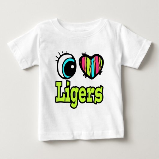 Helder Oog Hart Ik Hou Van Ligers (Voorkant)