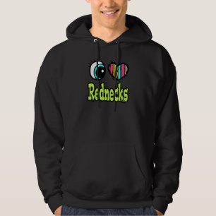 Helder ooghart I Love Rednecks Hoodie