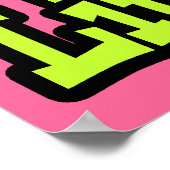 Helder ooghart Ik hou van Engelse literatuur Poster (Hoek)