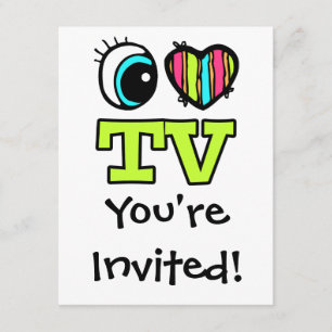 Helder ooghart Ik hou van tv Kaart