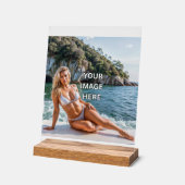 HELDER! 🪧 Op maat gemaakt acrylbord – Voeg afbeel Acryl Bord (Hoek)