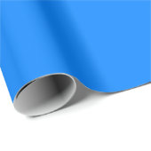 Helder Opvallend Blauw Inpakpapier Rol (Rol Hoek)