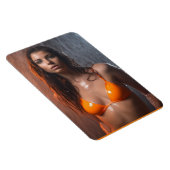 Helder Oranje Bikini model Magneet (Rechterzijde)