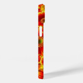 Helder Oranje Bloemen Case-Mate iPhone Case (Achterkant / Rechts)