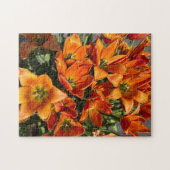 Helder Oranje Calypso Tulp Legpuzzel (Horizontaal)