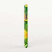 Helder Oranje geel groen kleurrijk iPhone Hoesje (Rechterkant)