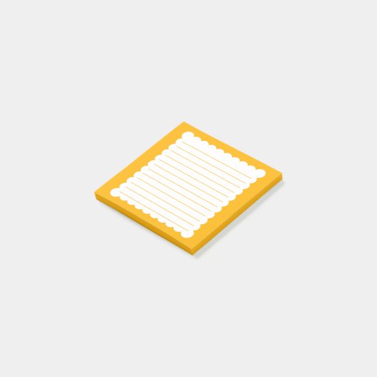 Helder Oranje Post-it® notes (Schuin)