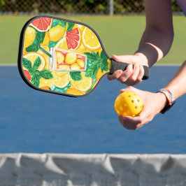 HELDER ORANJES CITROENEN GRAPEFRUITS PICKLEBALL PADDLE