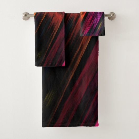 Helder overeenkomend abstract  bad handdoek (Insitu)