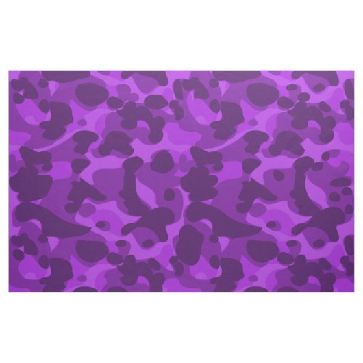 Helder Paars Camo Camouflage Pattern Cool Stylish Stof (Yard (91,4 cm))
