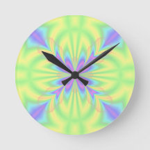 Helder Paars en Groen Patroon