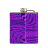 Helder Paars ontwerp Heupfles (Achterkant)