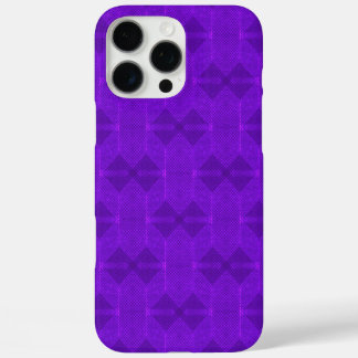 Helder paarse geometrische textuur. iPhone 16 pro max hoesje