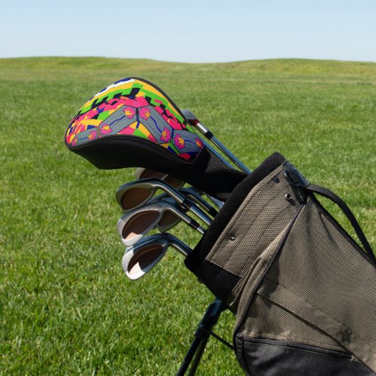 Helder patroon golfheadcover (Insitu)