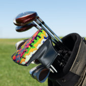Helder patroon golfheadcover (Insitu)