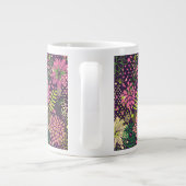 Helder patroon grote koffiekop (Achterkant)