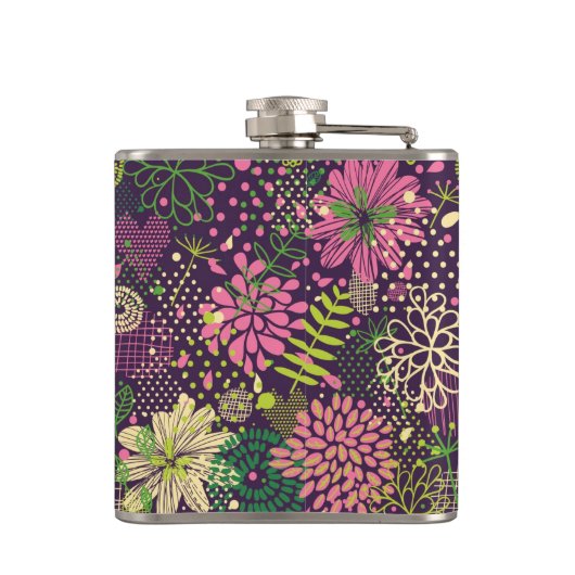 Helder patroon heupfles (Achterkant)