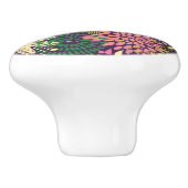 Helder patroon keramische knop (Zijkant)