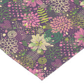 Helder patroon korte tafelloper (Hoek)