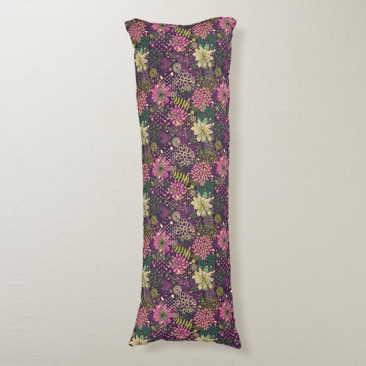 Helder patroon lichaamskussen (Voorkant Verticaal)