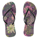 Helder patroon teenslippers (Voetbed)