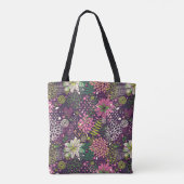 Helder patroon tote bag (Achterkant)