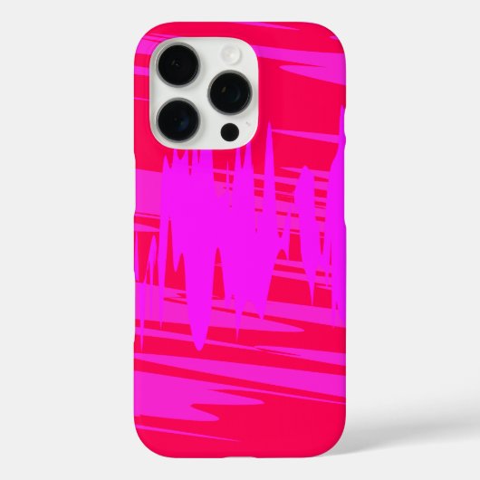 Helder Patroonontwerp in neonkleuren Case-Mate iPhone Case (Achterkant)