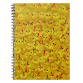 Helder patroonpatroonschoorsteenkip notitieboek (Voorkant)